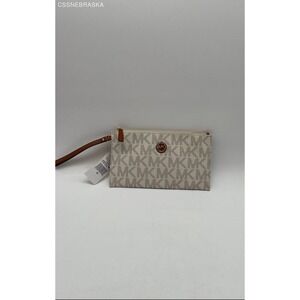 Michael Kors Jet Set‎ Travel Signature Logo Smartphone Wallet - Size S